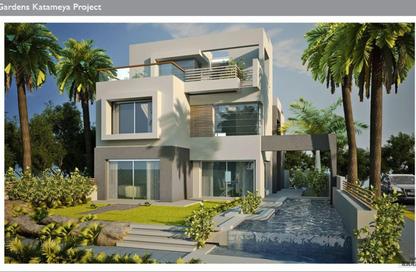 Villa - 5 Bedrooms - 4 Bathrooms for sale in Palm Hills Katameya Extension - 5th Settlement Compounds - The 5th Settlement - New Cairo City - Cairo