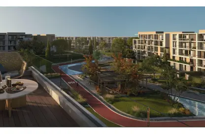 شقة - 3 غرف نوم - 2 حمامات للبيع في كمبوند تيراس - كمبوندات الشيخ زايد - الشيخ زايد - الجيزة