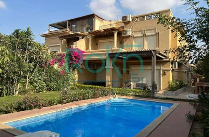 Villa - 3 Bedrooms - 3 Bathrooms for rent in Meadows Park - Sheikh Zayed Compounds - Sheikh Zayed City - Giza