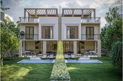 Townhouse - 3 Bedrooms - 3 Bathrooms for sale in Hood 17 Side St. - Green Belt - 6 October City - Giza