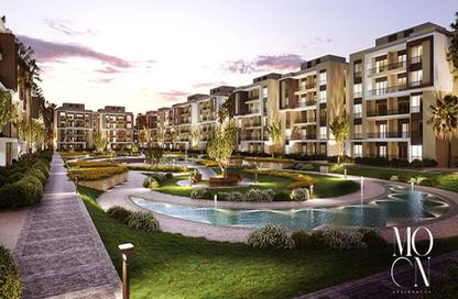 Apartment - 1 Bedroom - 2 Bathrooms for sale in Moon Residences - Fifth Square - The 5th Settlement - New Cairo City - Cairo
