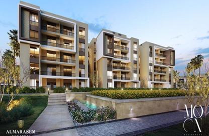 Apartment - 1 Bedroom - 2 Bathrooms for sale in Moon Residences - Fifth Square - The 5th Settlement - New Cairo City - Cairo