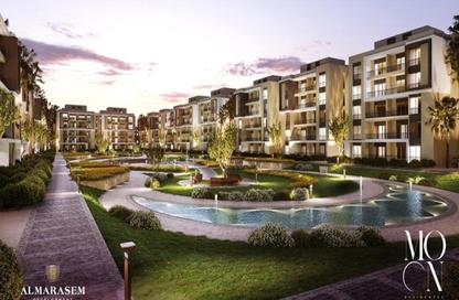 Apartment - 1 Bedroom - 2 Bathrooms for sale in Moon Residences - Fifth Square - The 5th Settlement - New Cairo City - Cairo