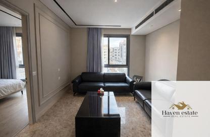 Apartment - 1 Bedroom - 1 Bathroom for rent in Aljazi Marriott Residences - Mohamed Naguib Axis - North Investors Area - New Cairo City - Cairo