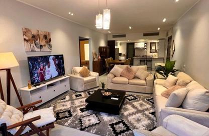 Apartment - 2 Bedrooms - 2 Bathrooms for rent in Lake View Residence 2 - 5th Settlement Compounds - The 5th Settlement - New Cairo City - Cairo