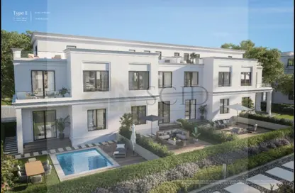 Townhouse - 3 Bedrooms - 4 Bathrooms for sale in Belle Vie - New Zayed City - Sheikh Zayed City - Giza