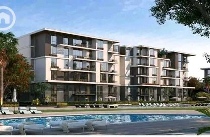 Apartment - 2 - 1 for sale in Tesla Residence - Al Wahat Road - 6 October City - Giza