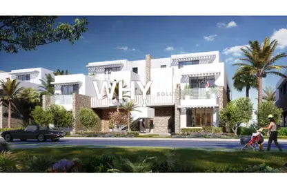 تاون هاوس - 3 غرف نوم - 3 حمامات للبيع في سيلڤر ساندس - قسم مرسي مطروح - الساحل الشمالي