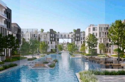 Apartment - 2 Bedrooms - 2 Bathrooms for sale in Rivers - New Zayed City - Sheikh Zayed City - Giza