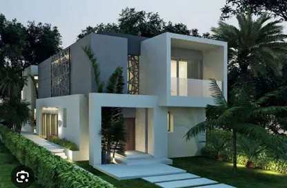 Twin House - 4 Bedrooms - 4 Bathrooms for sale in Badya Palm Hills - 6 October Compounds - 6 October City - Giza