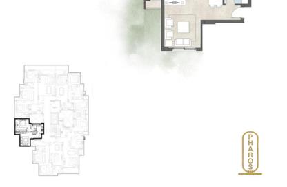 Apartment - 1 Bedroom - 1 Bathroom for sale in De Joya 2 - New Capital Compounds - New Capital City - Cairo