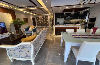 Apartment - 3 Bedrooms - 4 Bathrooms for rent in Lake View Residence - 5th Settlement Compounds - The 5th Settlement - New Cairo City - Cairo