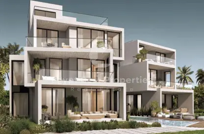 فيلا - 3 غرف نوم - 3 حمامات للبيع في ازها الساحل الشمالي - راس الحكمة - الساحل الشمالي