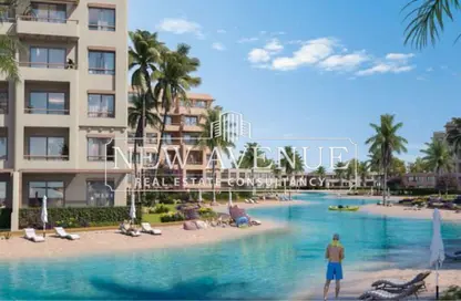 Chalet - 3 Bedrooms - 2 Bathrooms for sale in Hacienda Waters - Qesm Ad Dabaah - North Coast