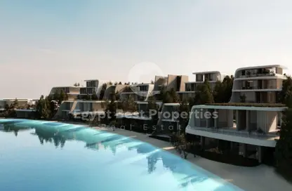 شاليه - 2 غرف نوم - 3 حمامات للبيع في ازها الساحل الشمالي - راس الحكمة - الساحل الشمالي