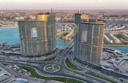 Chalet - Studio - 1 for rent in North Edge Towers - New Alamein City - Al Alamein - North Coast