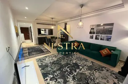 شقة - 2 غرف نوم - 2 حمامات للايجار في كايرو فيستيفال سيتى - المستثمرين الشمالية - مدينة القاهرة الجديدة - القاهرة