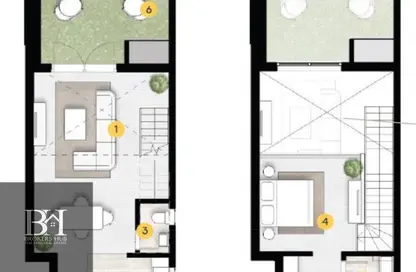 شقة - غرفة نوم - 2 حمامات للبيع في بارك سايد ريزيدنس - أبراج زيد - كمبوندات الشيخ زايد - الشيخ زايد - الجيزة