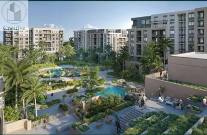 Duplex - 4 Bedrooms - 3 Bathrooms for sale in American University Housing District - 5th Settlement Compounds - The 5th Settlement - New Cairo City - Cairo