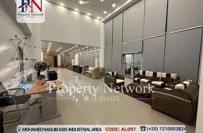 Office Space - Studio - 3 Bathrooms for rent in Mohamed Naguib Axis - Abou El Houl - New Cairo City - Cairo