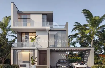 فيلا - 4 غرف نوم - 5 حمامات للبيع في كومباوند سعاده - مدينة القاهرة الجديدة - القاهرة