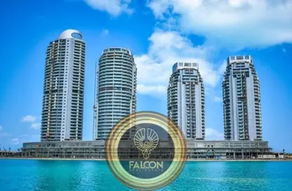 Apartment - 2 Bedrooms - 2 Bathrooms for sale in North Edge Towers - New Alamein City - Al Alamein - North Coast