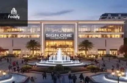 محل تجاري - استوديو - 1 حمام للبيع في R5 - العاصمة الإدارية الجديدة - القاهرة