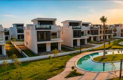 Townhouse - 4 Bedrooms - 4 Bathrooms for sale in Lake West - Sheikh Zayed Compounds - Sheikh Zayed City - Giza