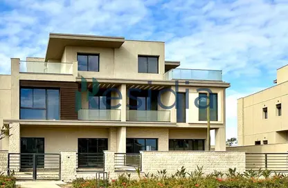 Twin House - 4 Bedrooms - 5 Bathrooms for sale in Westown - Sheikh Zayed Compounds - Sheikh Zayed City - Giza