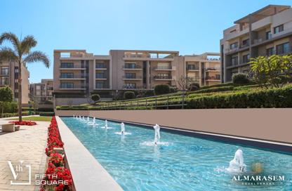 Apartment - 1 Bedroom - 2 Bathrooms for sale in Moon Residences - Fifth Square - The 5th Settlement - New Cairo City - Cairo