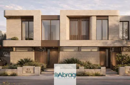 تاون هاوس - 3 غرف نوم - 4 حمامات للبيع في كمبوندات الشيخ زايد - الشيخ زايد - الجيزة