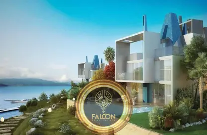 فيلا - 3 غرف نوم - 3 حمامات للبيع في المونت جلاله - العين السخنة - السويس