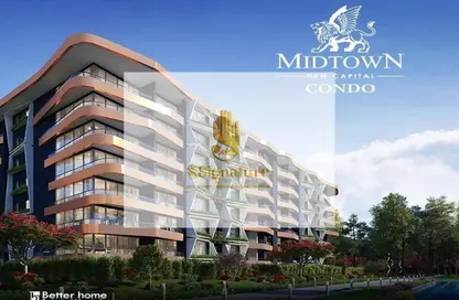 Apartment - 3 Bedrooms - 2 Bathrooms for sale in Midtown Condo - New Capital Compounds - New Capital City - Cairo