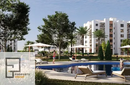 Apartment - 2 Bedrooms - 1 Bathroom for sale in بوابة النعيم - Riviera City - Sheikh Zayed City - Giza