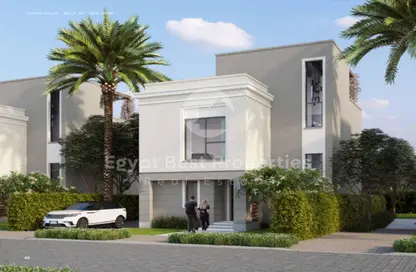 Twin House - 4 Bedrooms - 4 Bathrooms for sale in Belle Vie - New Zayed City - Sheikh Zayed City - Giza
