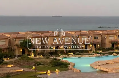 دوبلكس - غرفة نوم - 2 حمامات للبيع في تلال السخنة - العين السخنة - السويس