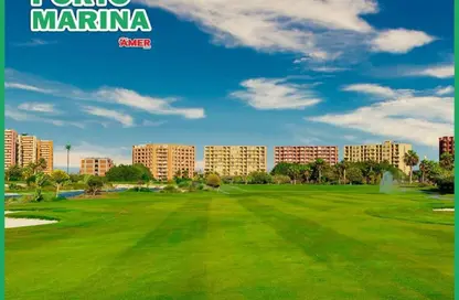 شاليه - 2 غرف نوم - 1 حمام للبيع في جولف بورتو مارينا - العلمين - الساحل الشمالي