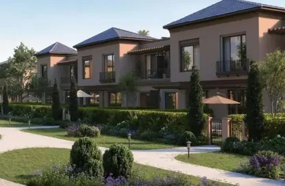 Townhouse - 4 Bedrooms - 4 Bathrooms for sale in Village West - Sheikh Zayed Compounds - Sheikh Zayed City - Giza