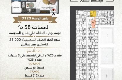 شقة - غرفة نوم - 1 حمام للبيع في منطقة الاحياء - الغردقة - محافظة البحر الاحمر شقة - غرفة نوم - 1 حمام للبيع في منطقة الاحياء - الغردقة - محافظة البحر الاحمر