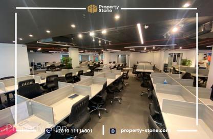 Office Space - Studio - 5 Bathrooms for rent in N 90 BUSINESS COMPLEX - North Teseen St. - The 5th Settlement - New Cairo City - Cairo