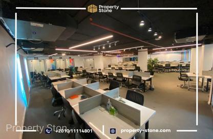 Office Space - Studio - 5 Bathrooms for rent in N 90 BUSINESS COMPLEX - North Teseen St. - The 5th Settlement - New Cairo City - Cairo