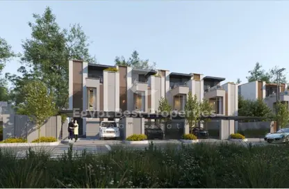 Townhouse - 3 Bedrooms - 3 Bathrooms for sale in The brooks - El Katameya Compounds - El Katameya - New Cairo City - Cairo