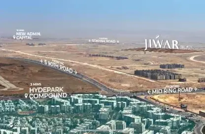 Duplex - 4 Bedrooms - 3 Bathrooms for sale in Jiwar - The 6th Settlement - New Cairo City - Cairo