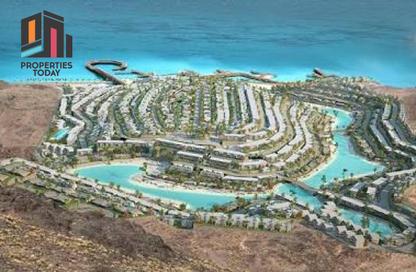 Twin House - 3 Bedrooms - 3 Bathrooms for sale in IL Monte Galala - Al Ain Al Sokhna - Suez