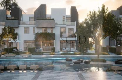 Townhouse - 3 Bedrooms - 4 Bathrooms for sale in Rivers - New Zayed City - Sheikh Zayed City - Giza