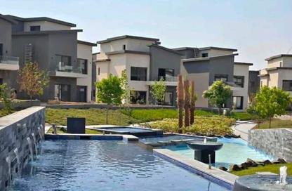 Townhouse - 4 - 4 for sale in Creek Town - The 1st Settlement - New Cairo City - Cairo