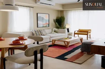 Apartment - 2 Bedrooms - 1 Bathroom for rent in Villette - 5th Settlement Compounds - The 5th Settlement - New Cairo City - Cairo