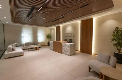 Office Space - 1 Bedroom - 3 Bathrooms for rent in North Teseen St. - The 5th Settlement - New Cairo City - Cairo