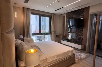 شقة - غرفة نوم - 2 حمامات للايجار في الجازي ماريوت ريزيدانس - محور محمد نجيب - المستثمرين الشمالية - مدينة القاهرة الجديدة - القاهرة