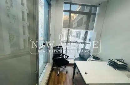 Office Space - 1 Bedroom - 1 Bathroom for sale in Bank Center Street - South Teseen St. - The 5th Settlement - New Cairo City - Cairo